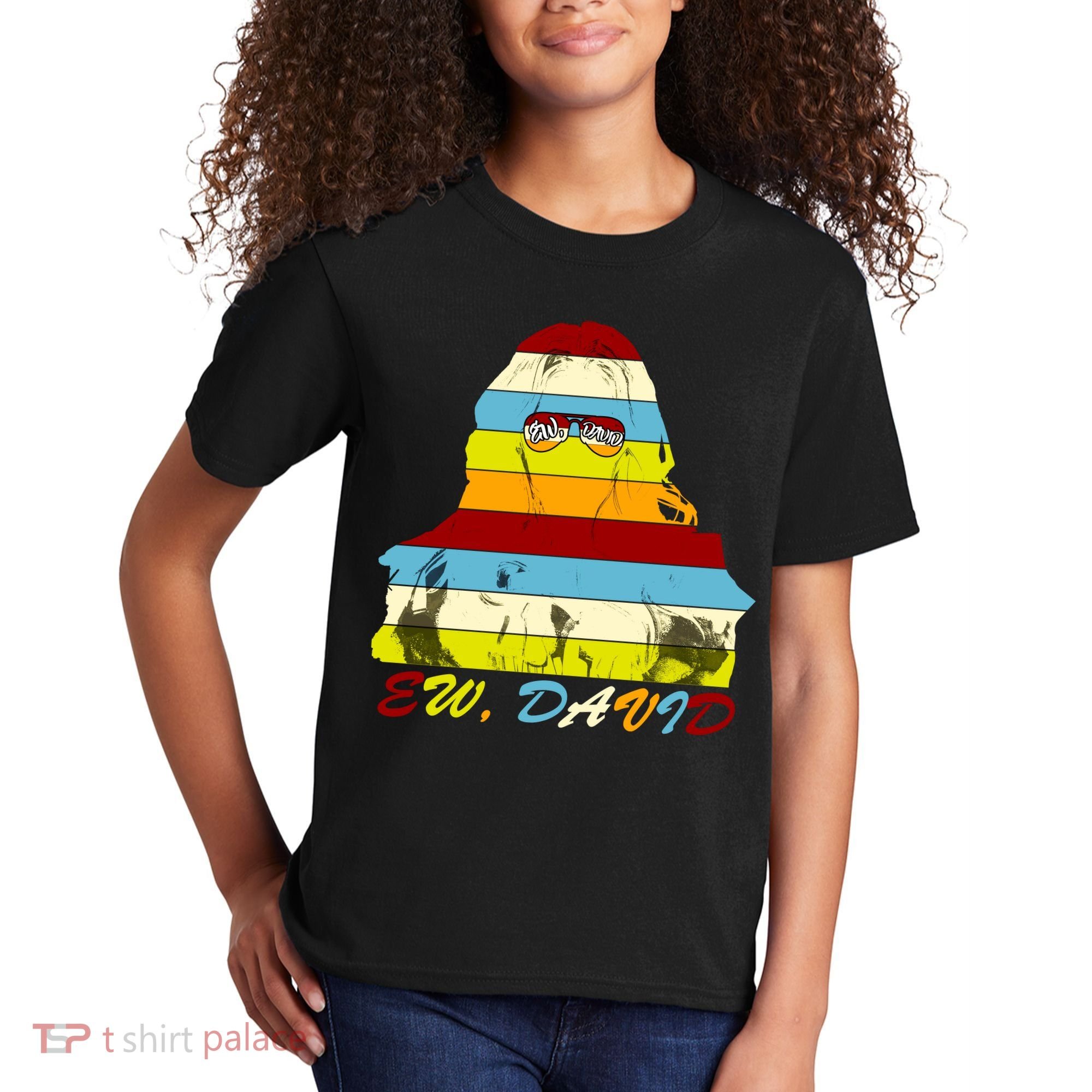 Alexis Ew David Funny 4th Birthday Kids T-Shirt