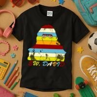 Alexis Ew David Funny 4th Birthday Kids T-Shirt thumb 3