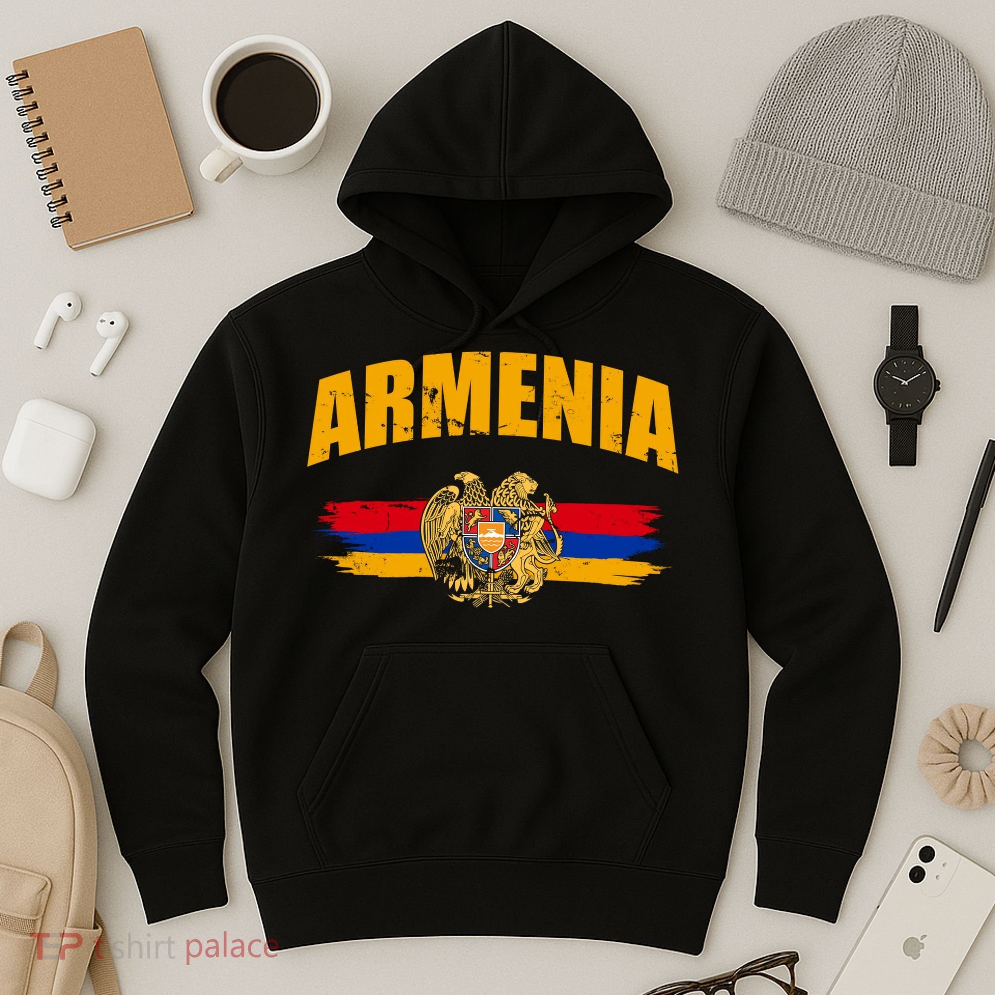 Armenia Logo Flag Hoodie
