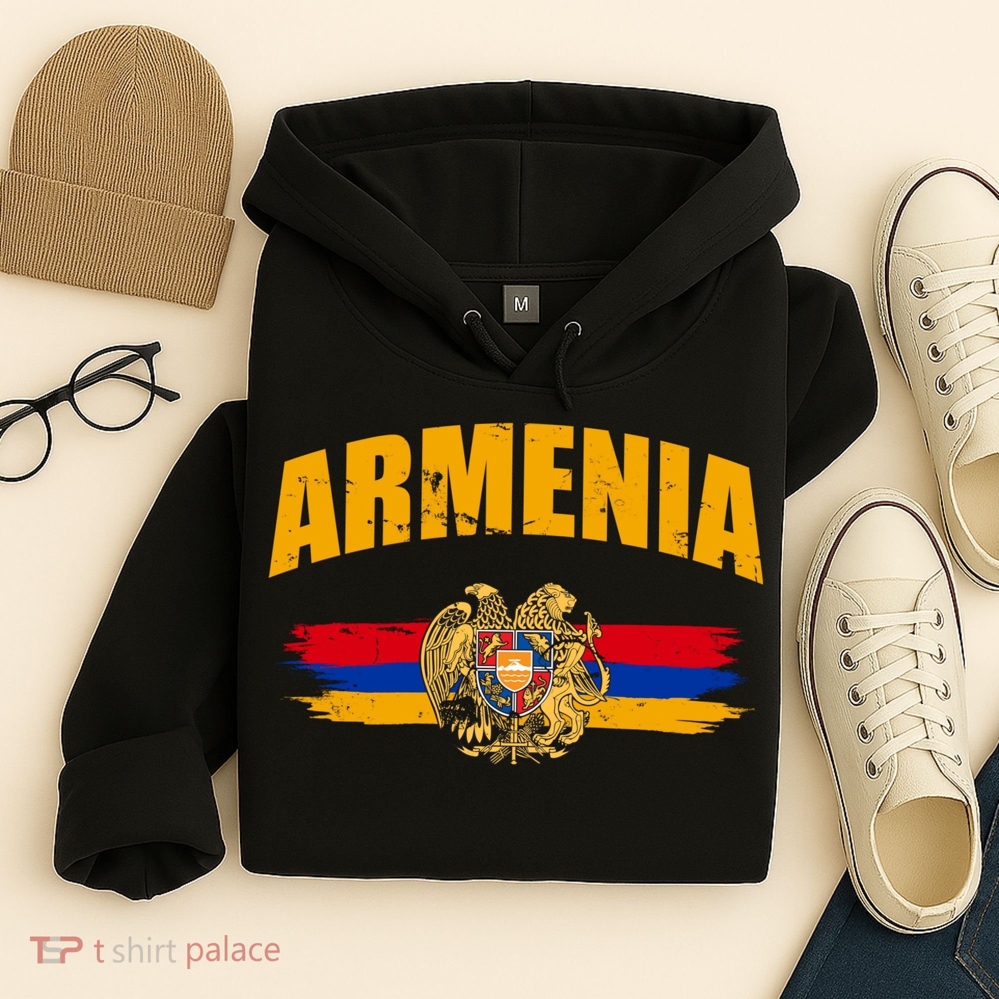 Armenia Logo Flag Hoodie