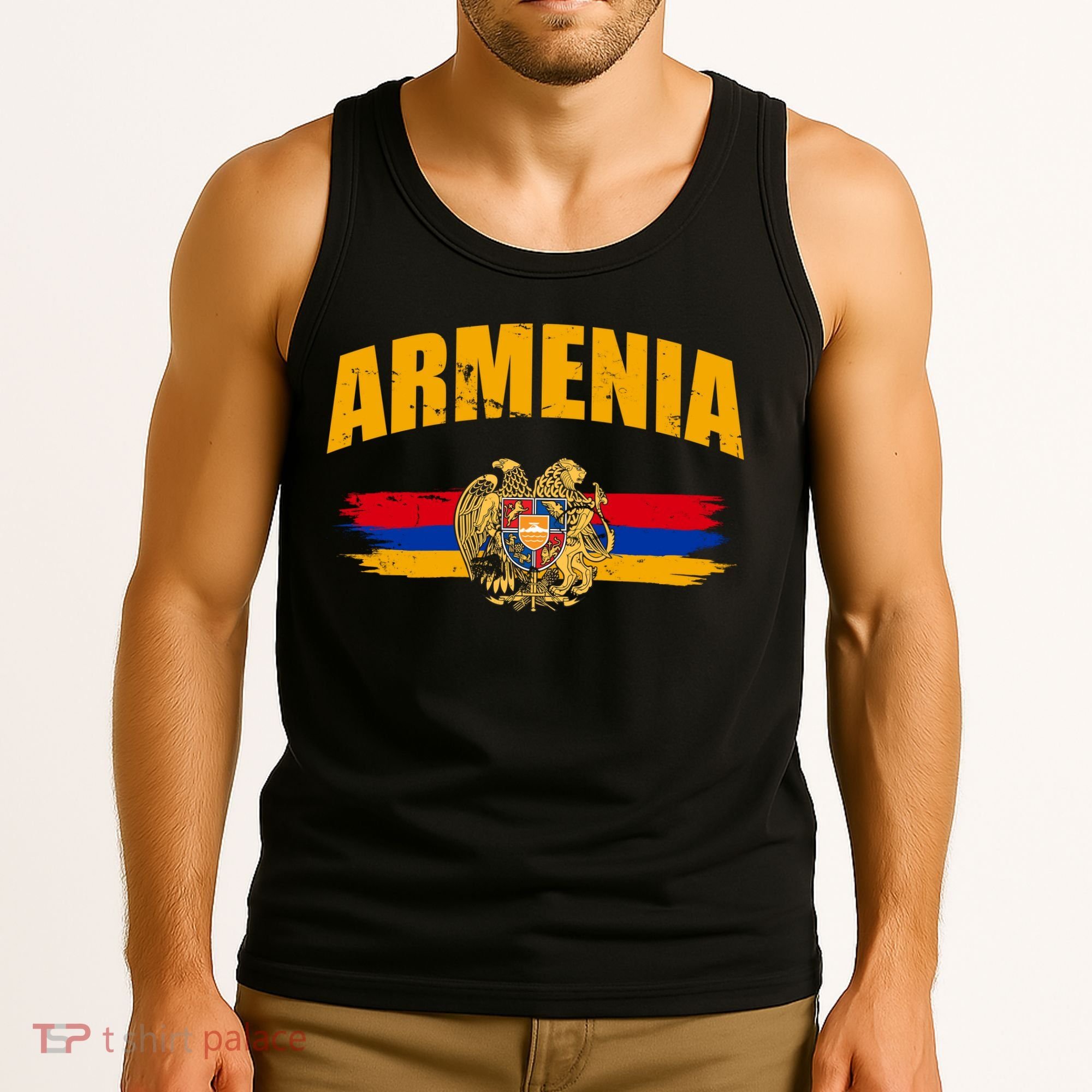 Armenia Logo Flag Tank Top