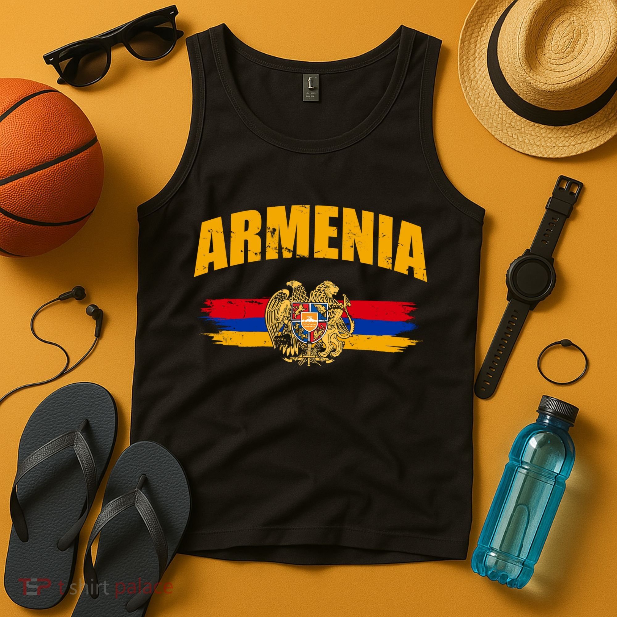 Armenia Logo Flag Tank Top