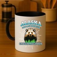 Alaska Last Frontier Family Group Trip Cruisin Together Cool Gift Coffee Mug thumb 4