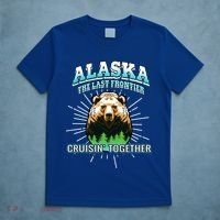 Alaska Last Frontier Family Group Trip Cruisin Together Cool Gift T-Shirt thumb 5