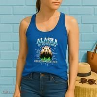 Alaska Last Frontier Family Group Trip Cruisin Together Cool Gift Women's Tank Top thumb 2