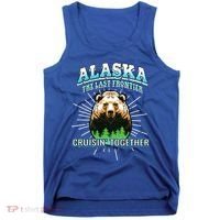 Alaska Last Frontier Family Group Trip Cruisin Together Cool Gift Tank Top thumb 0
