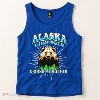 Alaska Last Frontier Family Group Trip Cruisin Together Cool Gift Tank Top thumb 2