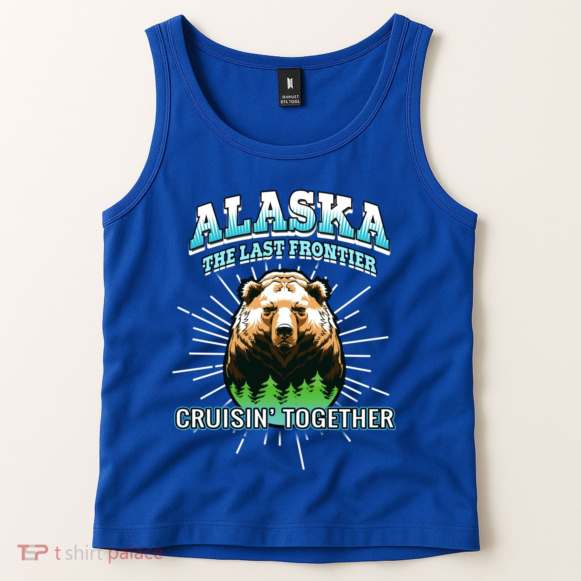 Alaska Last Frontier Family Group Trip Cruisin Together Cool Gift Tank Top