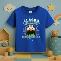 Alaska Last Frontier Family Group Trip Cruisin Together Cool Gift Toddler T-Shirt thumb 3
