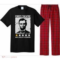 Abraham Lincoln Fords Theatre Would Not Recommend Joke Pajama Set thumb 0
