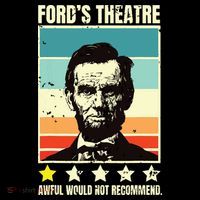 Abraham Lincoln Fords Theatre Awful Would Not Recommend Coffee Mug thumb 5