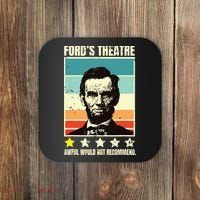 Abraham Lincoln Fords Theatre Awful Would Not Recommend Coaster thumb 0