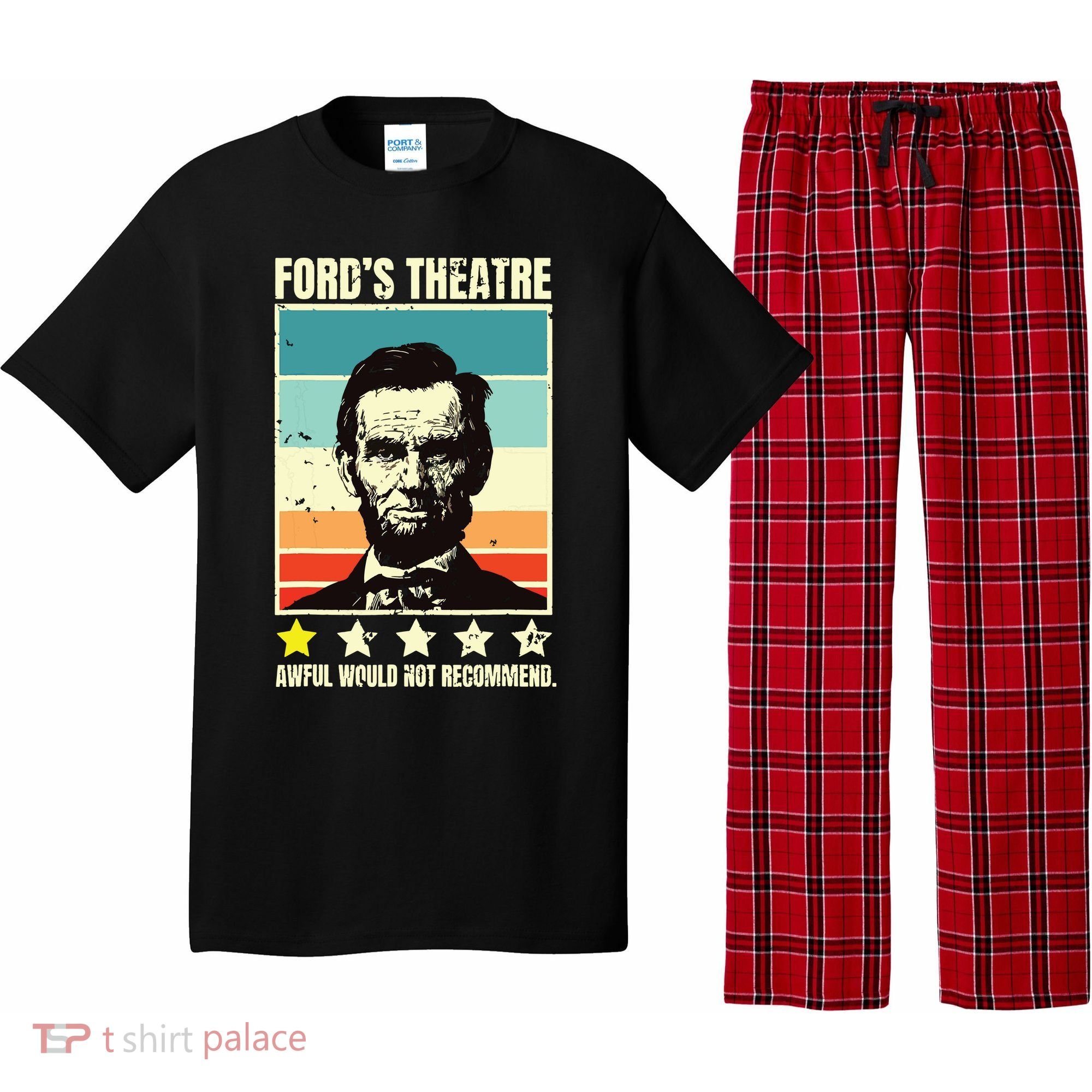 Abraham Lincoln Fords Theatre Awful Would Not Recommend Pajama Set