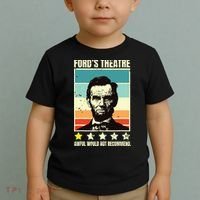 Abraham Lincoln Fords Theatre Awful Would Not Recommend Toddler T-Shirt thumb 2