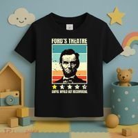 Abraham Lincoln Fords Theatre Awful Would Not Recommend Toddler T-Shirt thumb 3