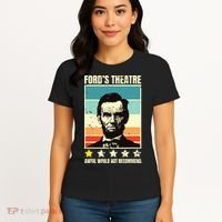 Abraham Lincoln Fords Theatre Awful Would Not Recommend Women's T-Shirt thumb 4
