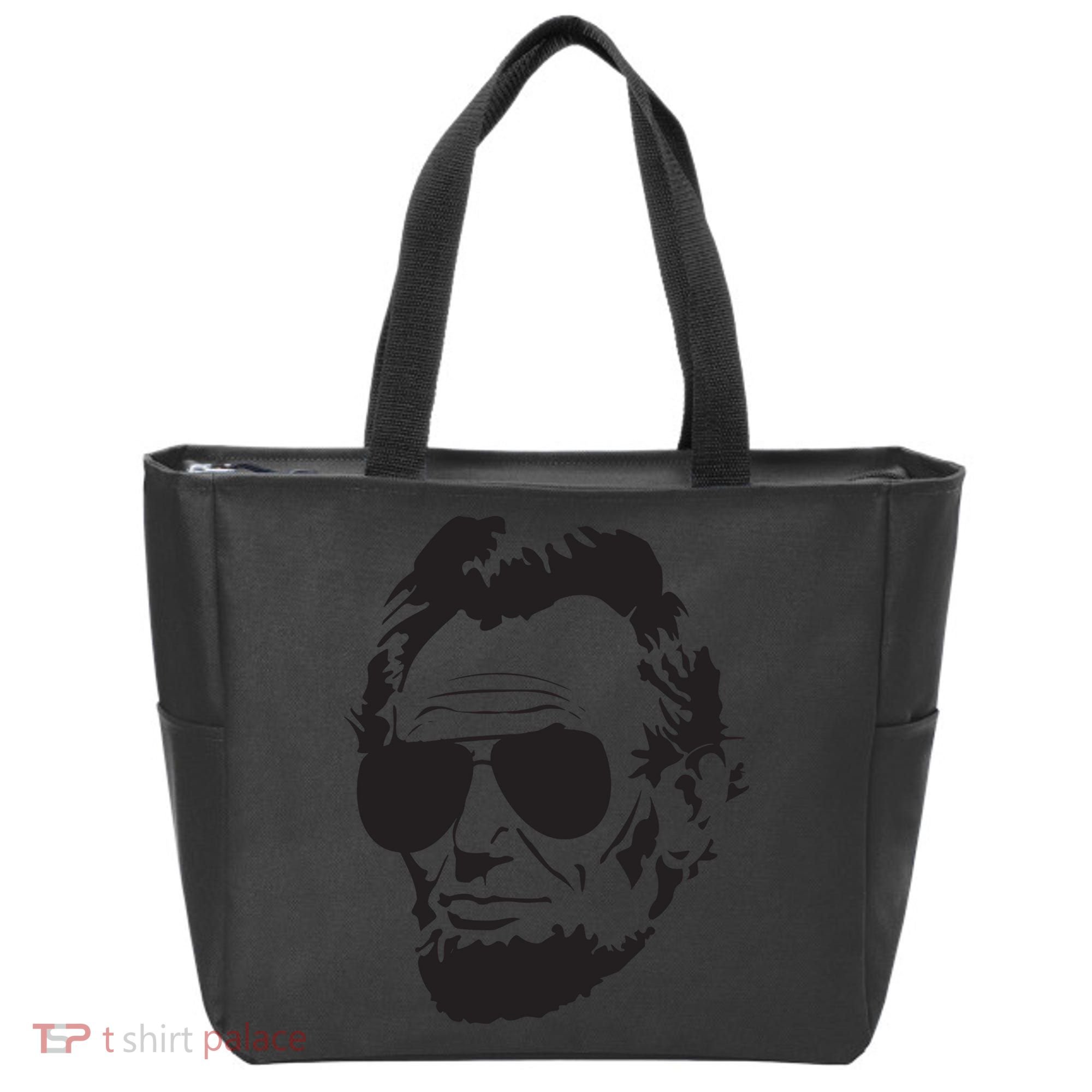 Abe Lincoln Funny Abraham Lincoln Portrait With Sunglasses Tote Bag
