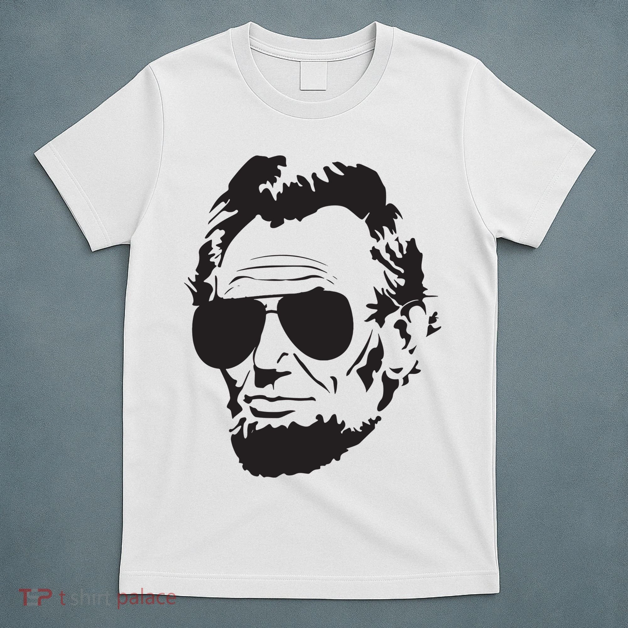 Abe Lincoln Funny Abraham Lincoln Portrait With Sunglasses T-Shirt