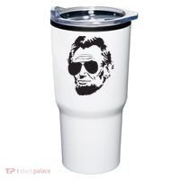 Abe Lincoln Funny Abraham Lincoln Portrait With Sunglasses Tumbler thumb 0