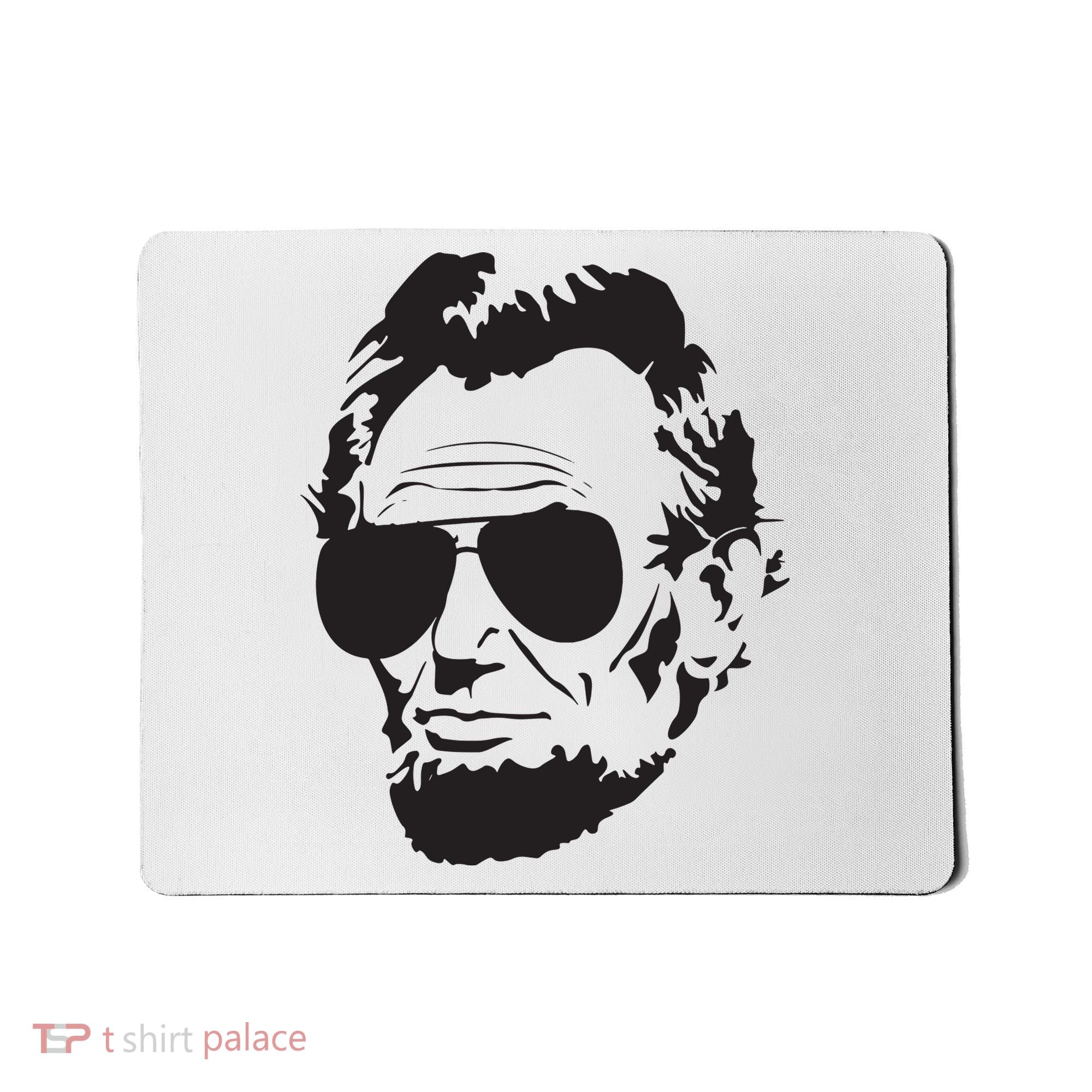Abe Lincoln Funny Abraham Lincoln Portrait With Sunglasses Mousepad