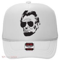 Abe Lincoln Funny Abraham Lincoln Portrait With Sunglasses Hat thumb 0