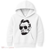 Abe Lincoln Funny Abraham Lincoln Portrait With Sunglasses Kids Hoodie thumb 0