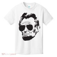 Abe Lincoln Funny Abraham Lincoln Portrait With Sunglasses Kids T-Shirt thumb 0