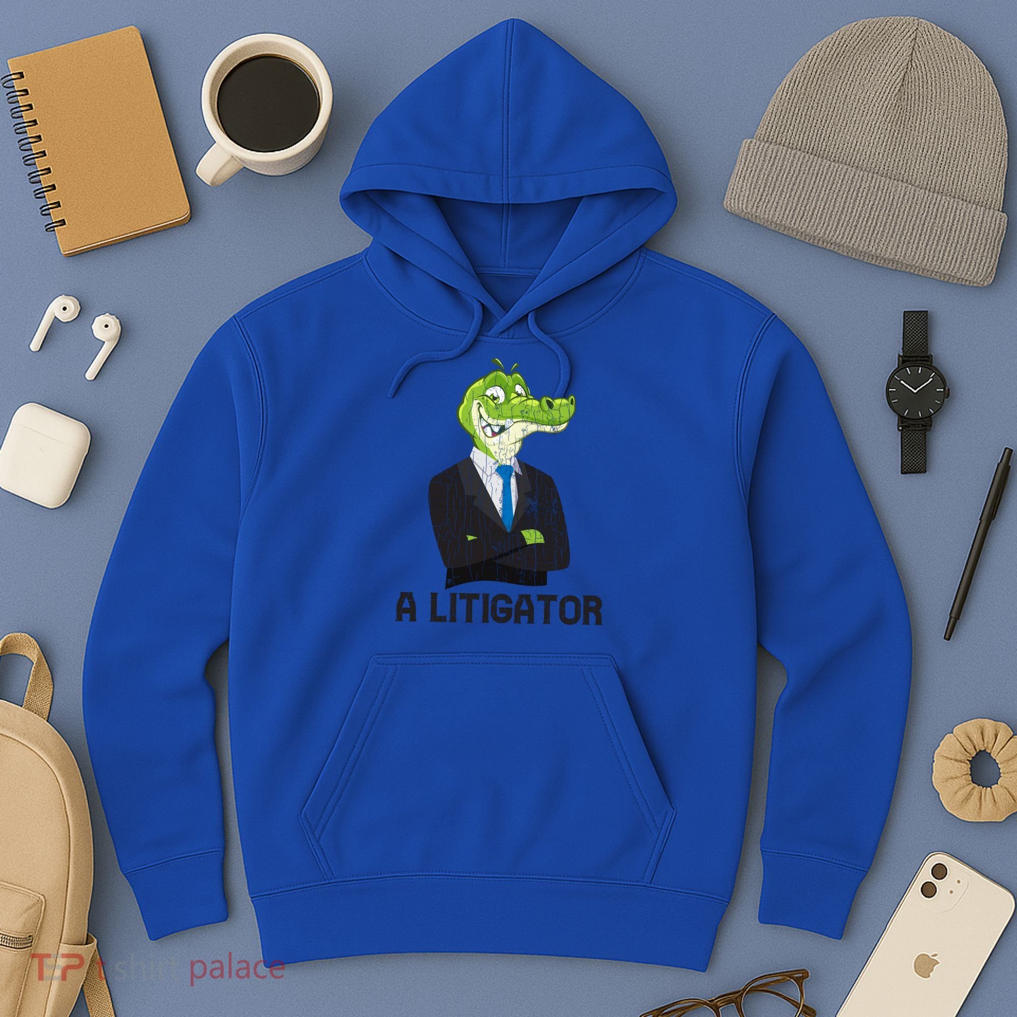 A Litigator Funny Lawyer Attorney Law School Graphic Gift Hoodie