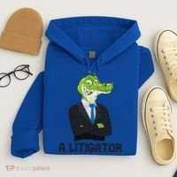A Litigator Funny Lawyer Attorney Law School Graphic Gift Hoodie thumb 4