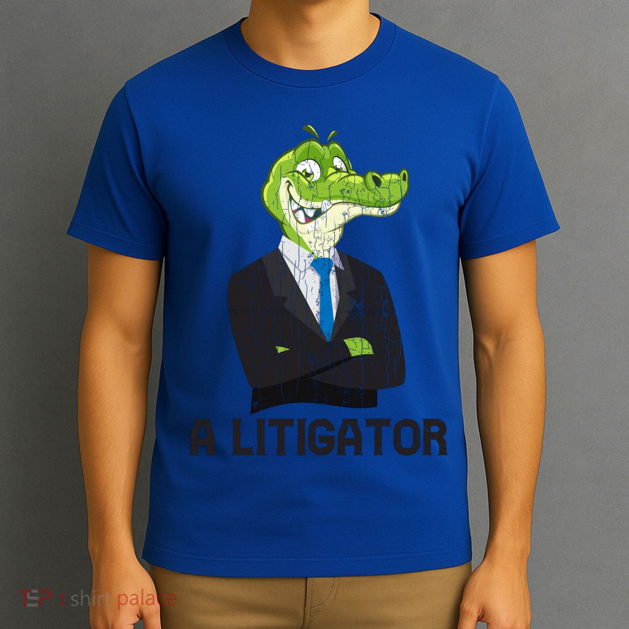 A Litigator Funny Lawyer Attorney Law School Graphic Gift T-Shirt
