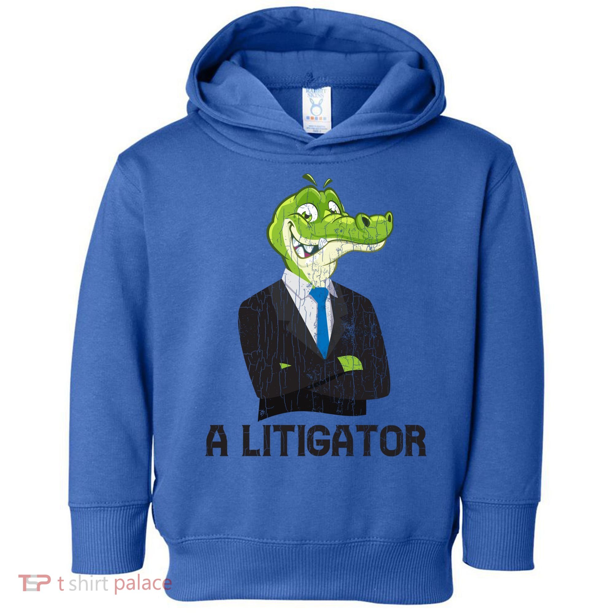 A Litigator Funny Lawyer Attorney Law School Graphic Gift Toddler Hoodie