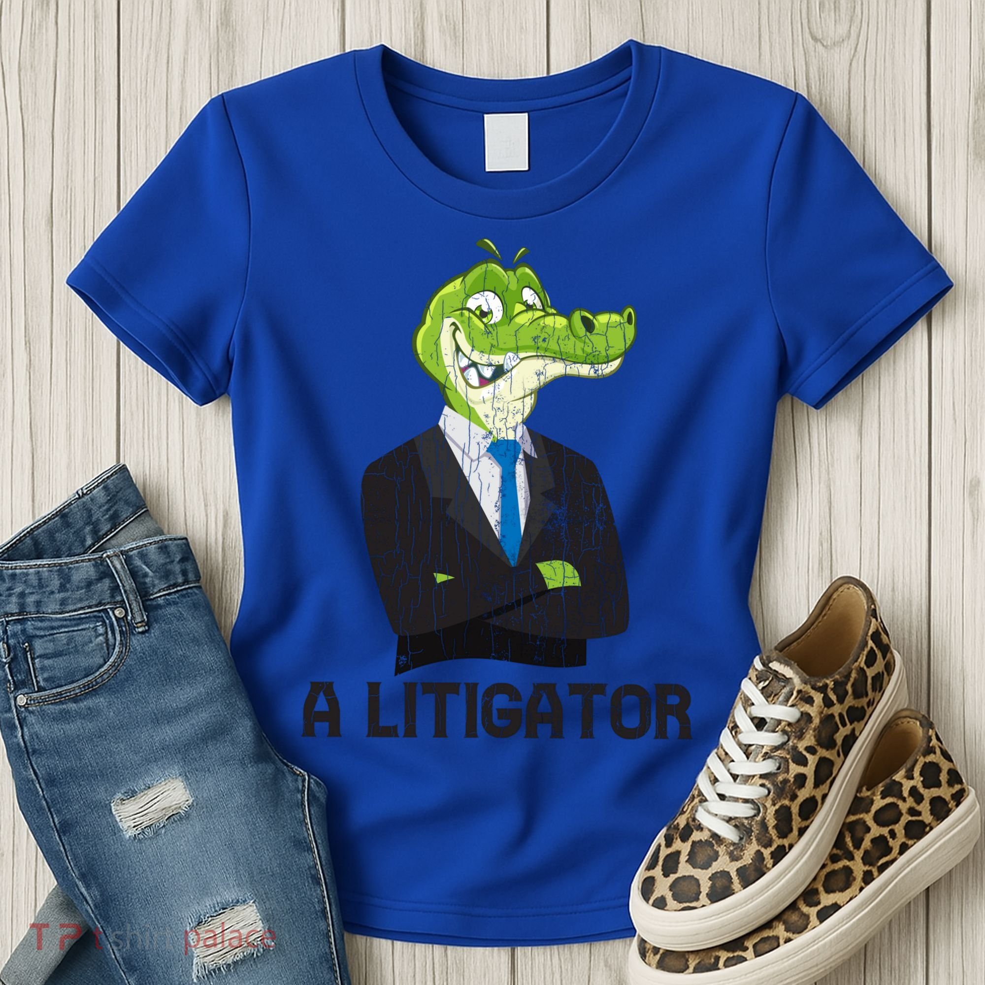 A Litigator Funny Lawyer Attorney Law School Graphic Gift Women's T-Shirt