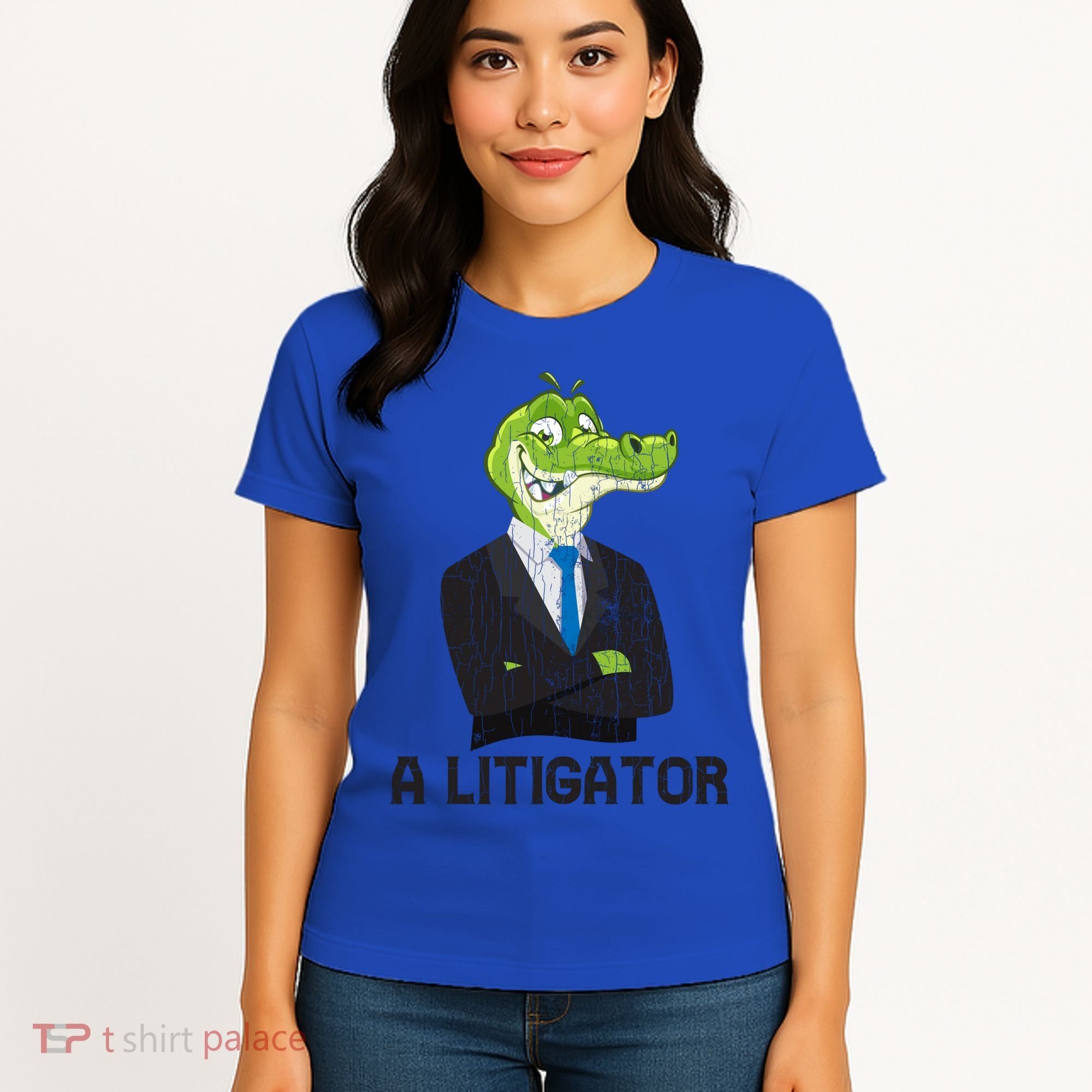 A Litigator Funny Lawyer Attorney Law School Graphic Gift Women's T-Shirt
