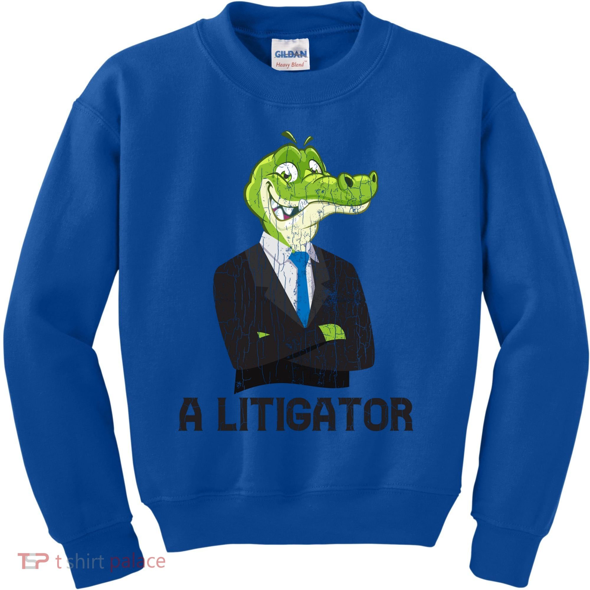 A Litigator Funny Lawyer Attorney Law School Graphic Gift Kids Sweatshirt