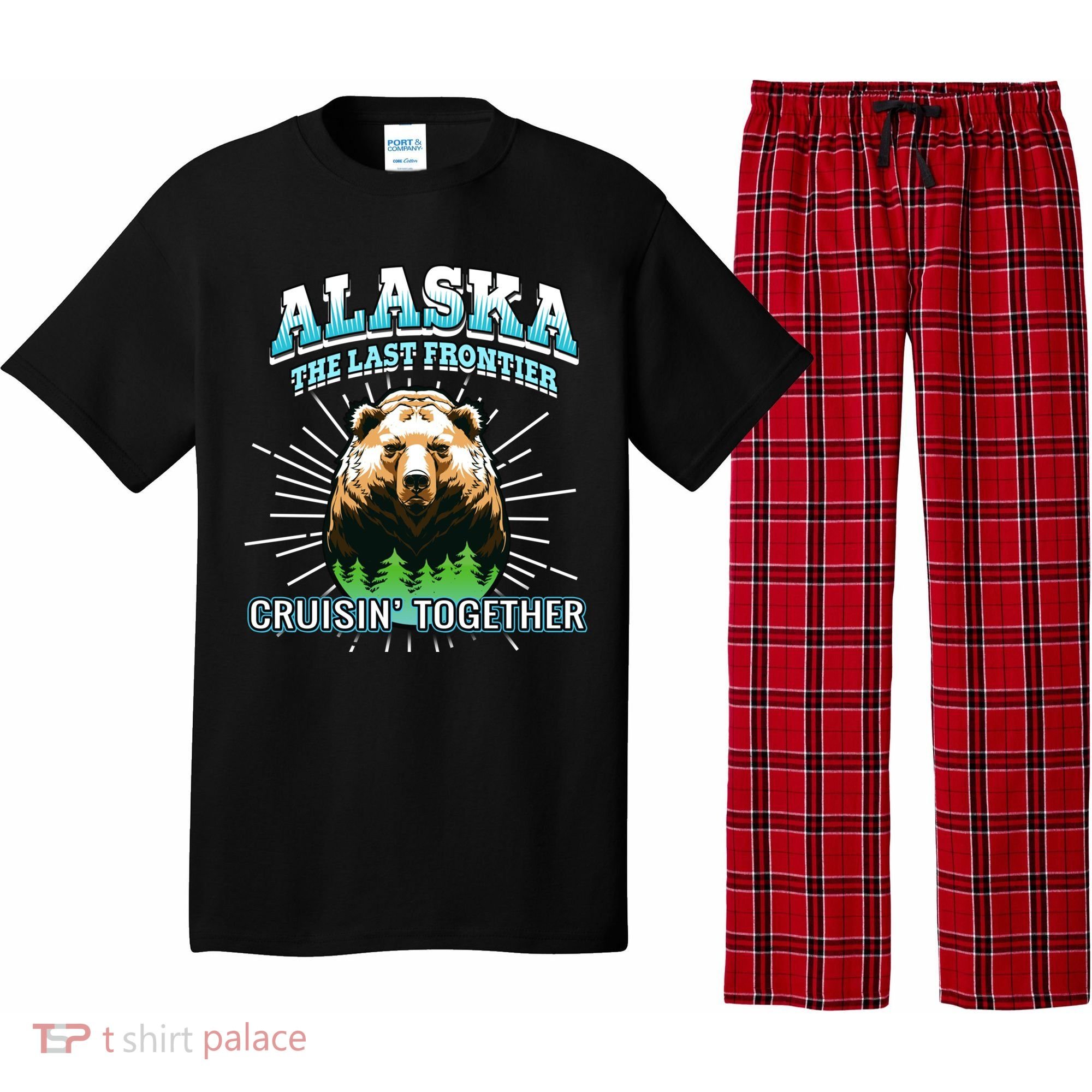 Alaska Last Frontier Family Group Trip Cruisin Together Cool Gift Pajama Set