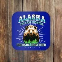 Alaska Last Frontier Family Group Trip Cruisin Together Cool Gift Coaster thumb 0