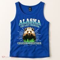 Alaska Last Frontier Family Group Trip Cruisin Together Cool Gift Tank Top thumb 2
