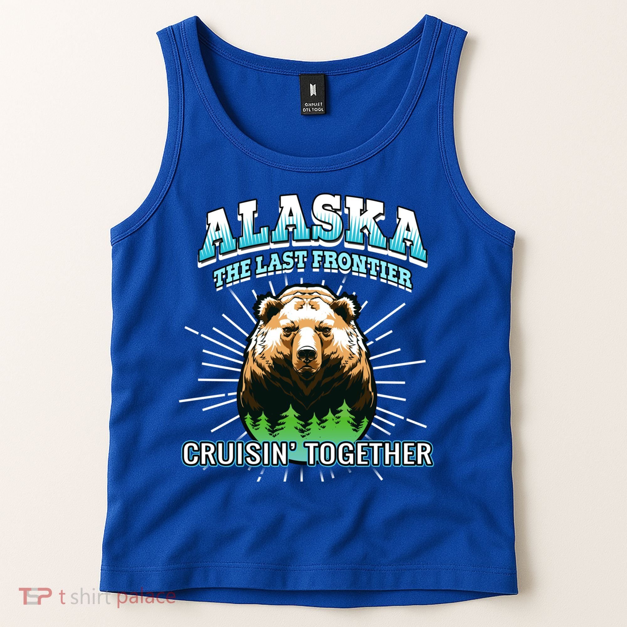 Alaska Last Frontier Family Group Trip Cruisin Together Cool Gift Tank Top