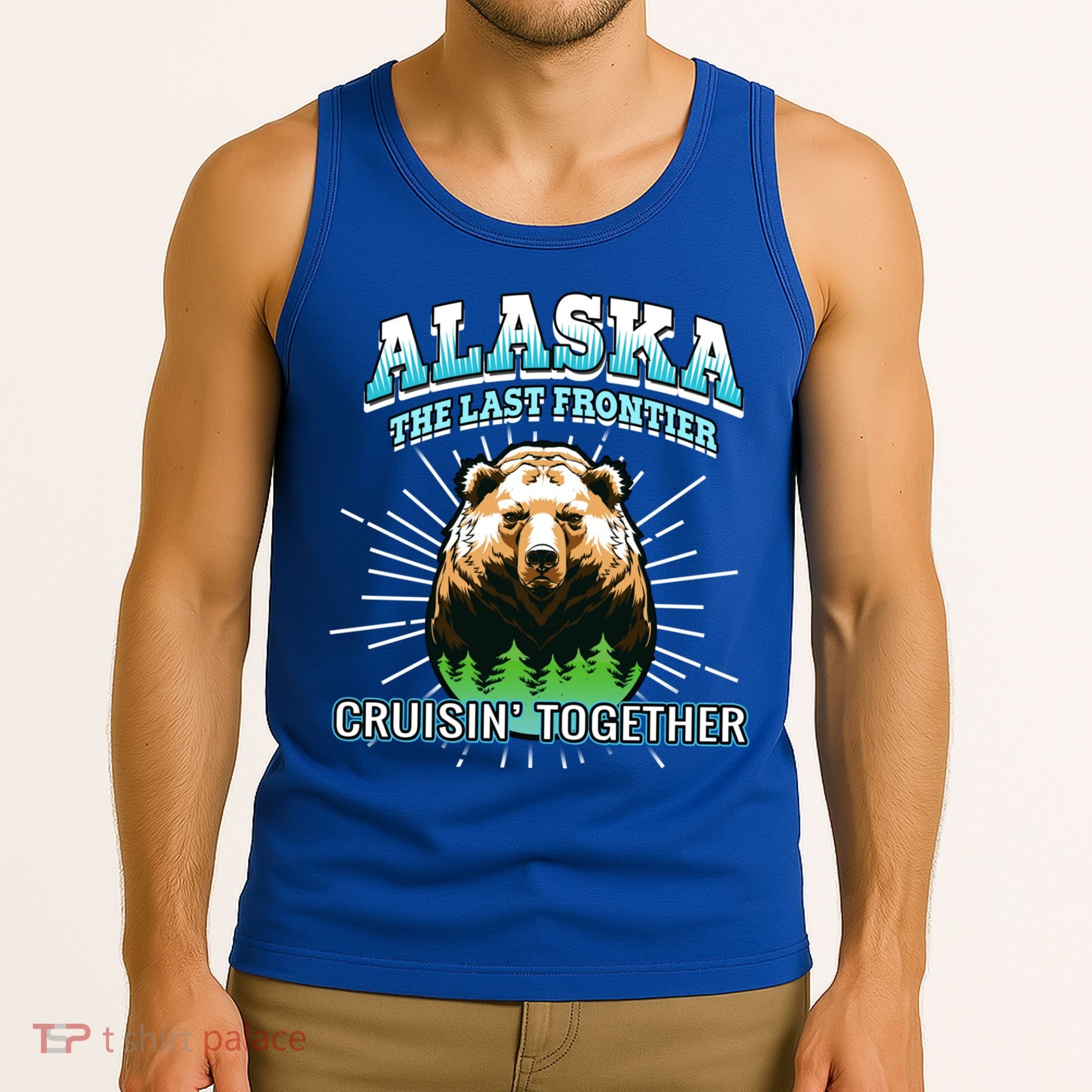 Alaska Last Frontier Family Group Trip Cruisin Together Cool Gift Tank Top