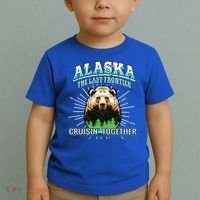 Alaska Last Frontier Family Group Trip Cruisin Together Cool Gift Toddler T-Shirt thumb 2