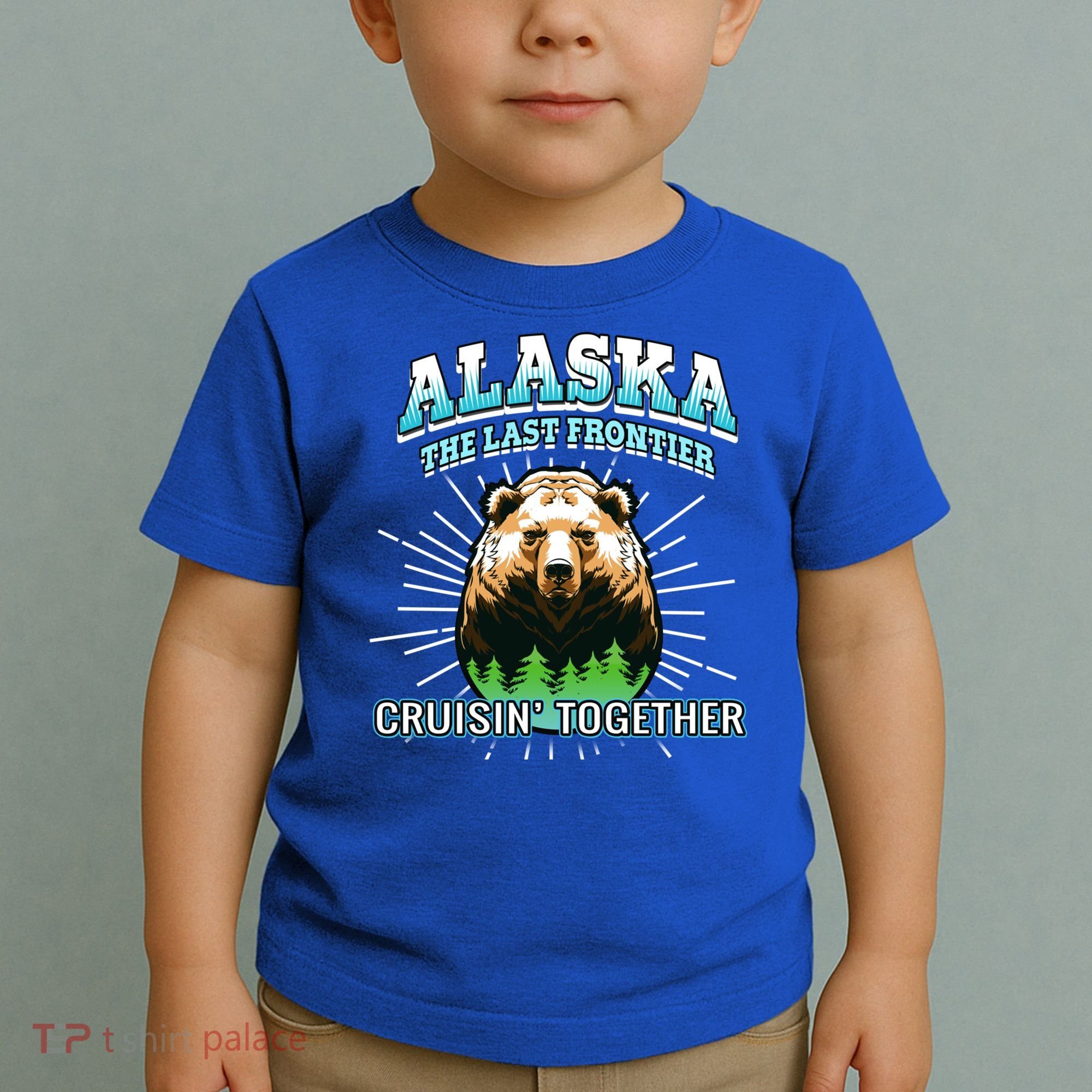 Alaska Last Frontier Family Group Trip Cruisin Together Cool Gift Toddler T-Shirt