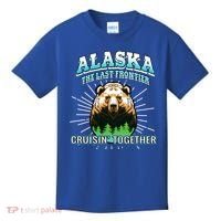 Alaska Last Frontier Family Group Trip Cruisin Together Cool Gift Kids T-Shirt thumb 0