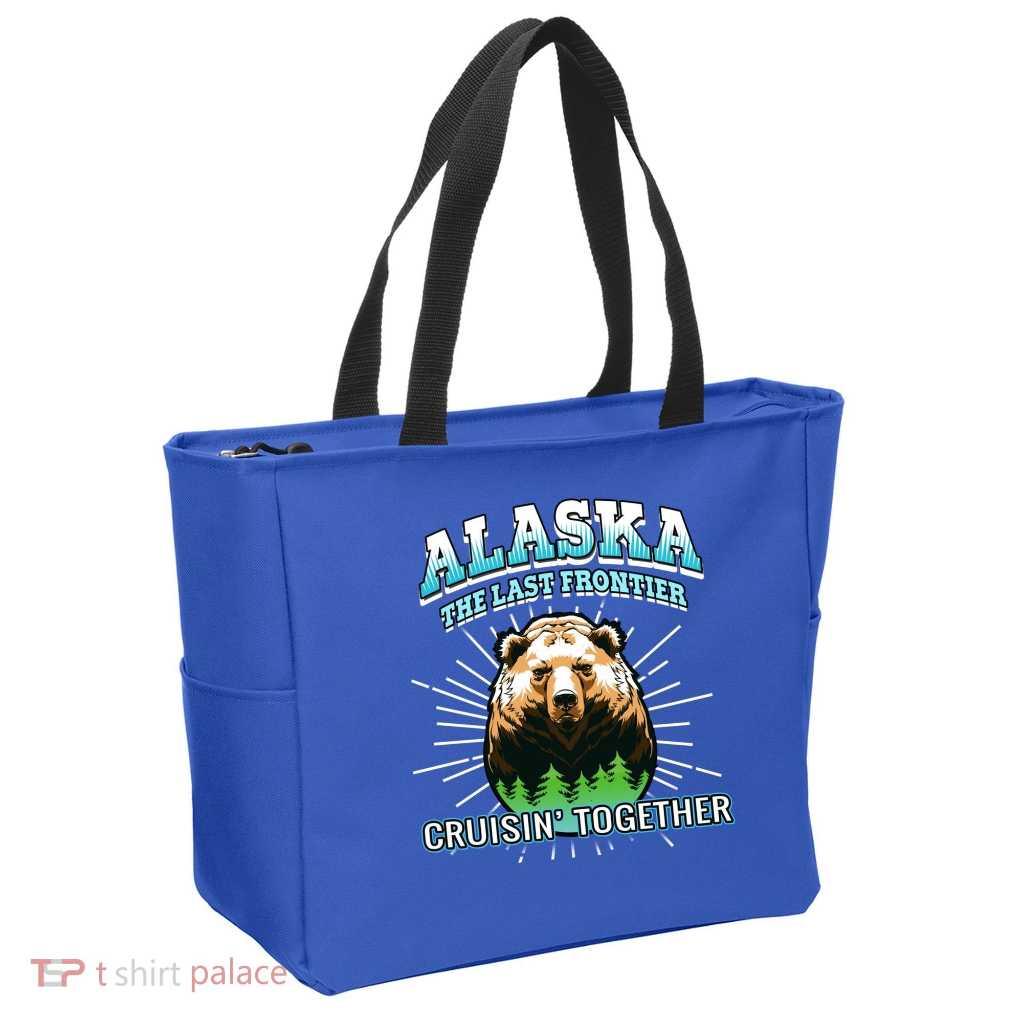 Alaska Last Frontier Family Group Trip Cruisin Together Cool Gift Tote Bag