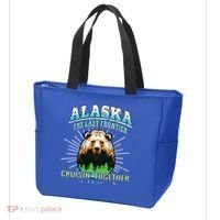 Alaska Last Frontier Family Group Trip Cruisin Together Cool Gift Tote Bag thumb 3