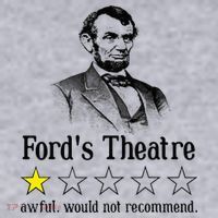 Abraham Lincoln Ford's Theatre Rating Women's Sweatshirt thumb 2