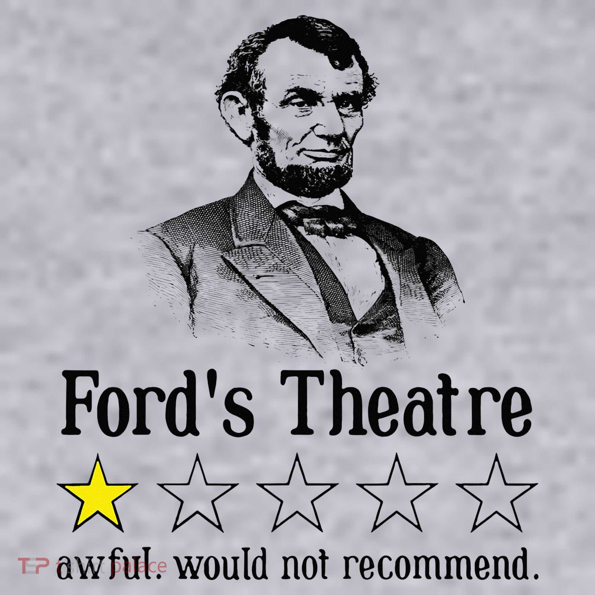 Abraham Lincoln Ford's Theatre Rating Women's Sweatshirt