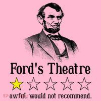 Abraham Lincoln Ford's Theatre Rating Coaster thumb 2