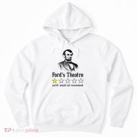 Abraham Lincoln Ford's Theatre Rating Hoodie thumb 0