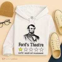 Abraham Lincoln Ford's Theatre Rating Hoodie thumb 4