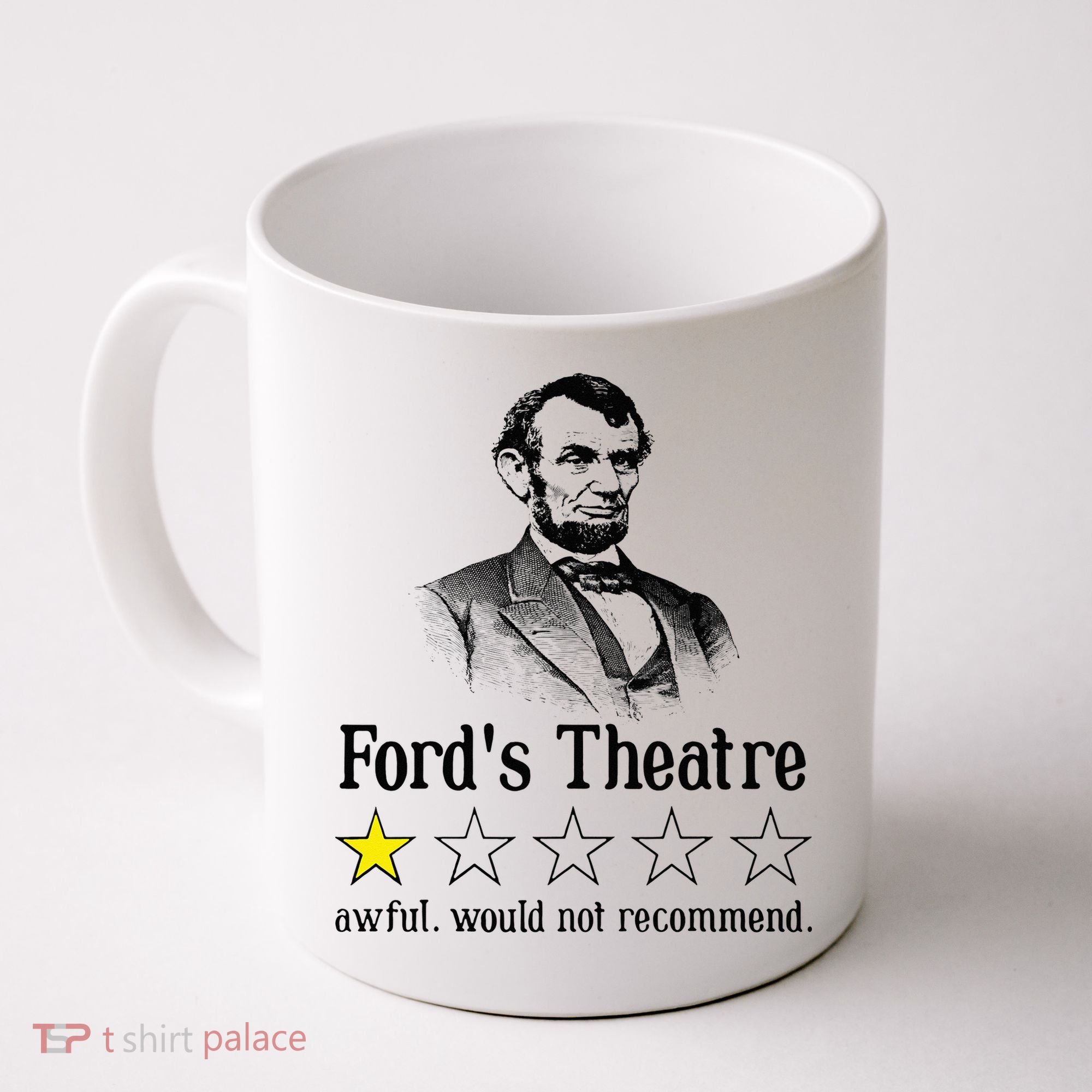 Abraham Lincoln Ford's Theatre Rating Coffee Mug